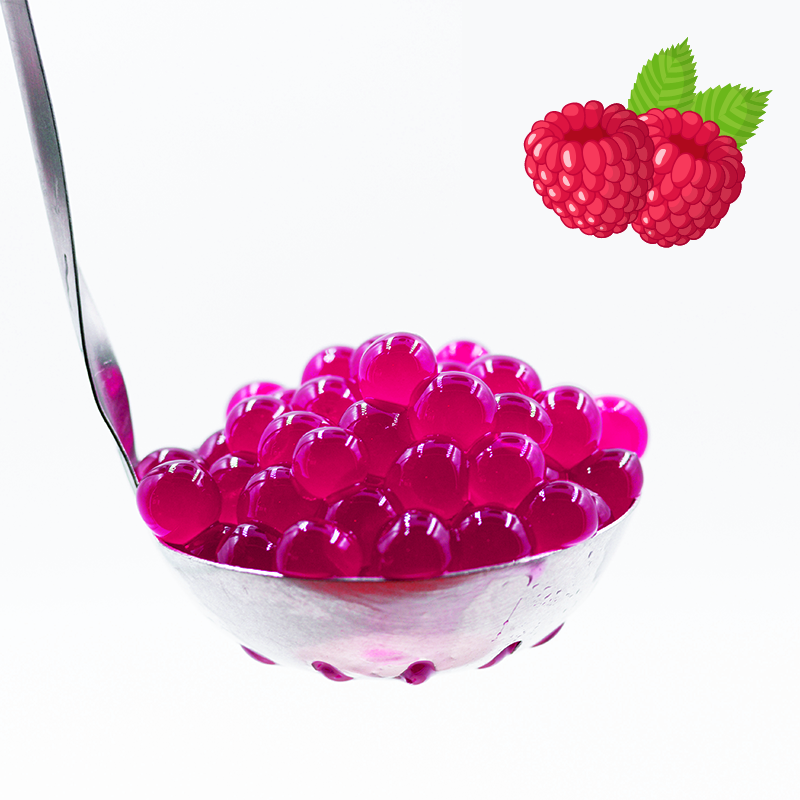 Perles de fruits Framboise - Carton de 4 Seaux 3,1 kg