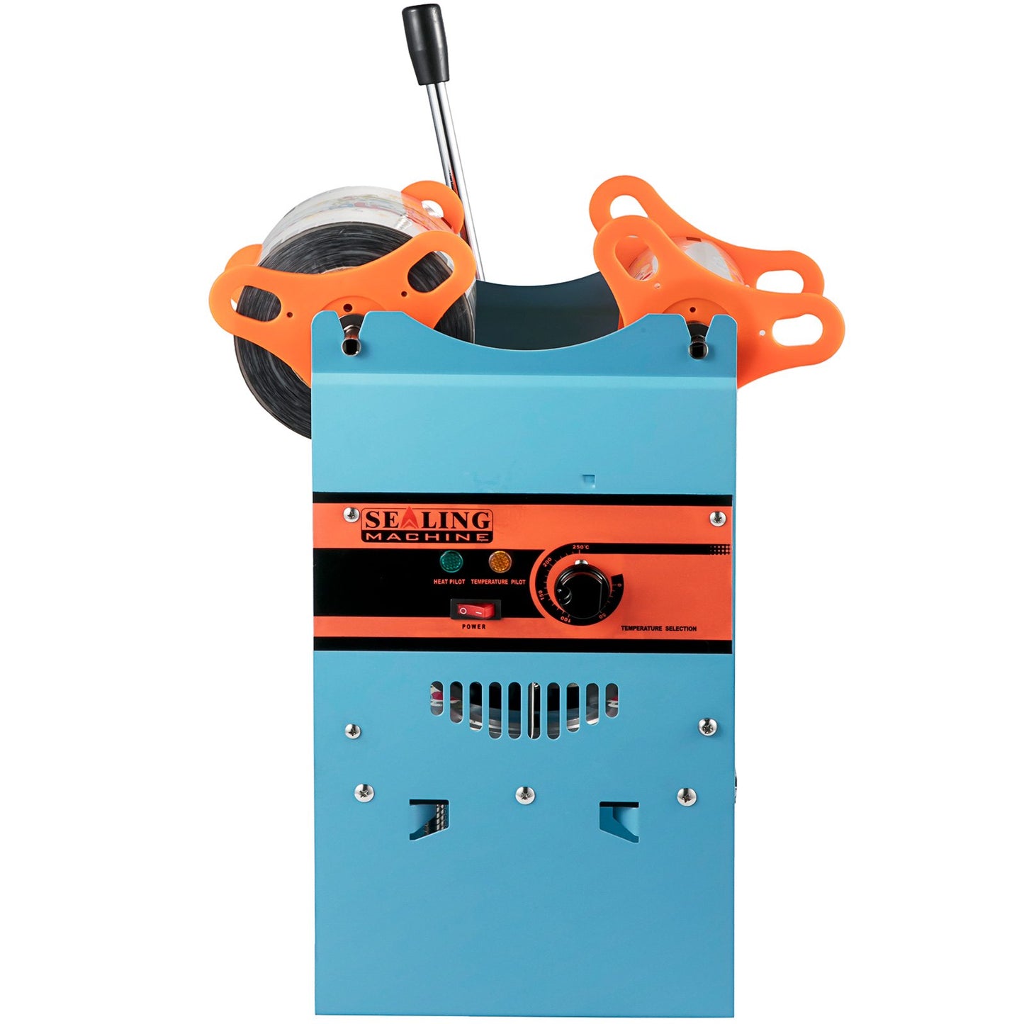 Manual sealing machine for hot or cold drinks - bubble tea sealer